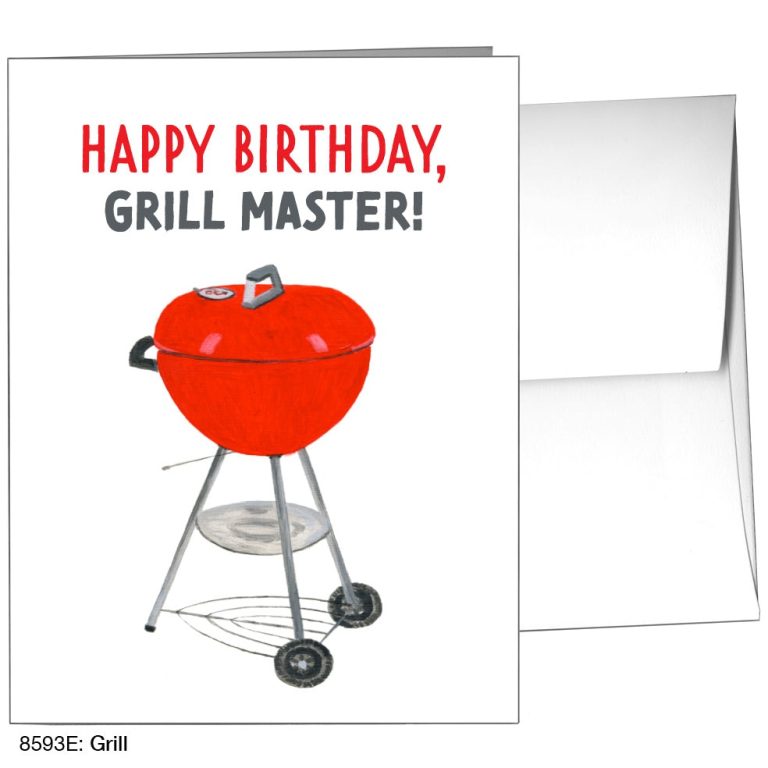 Happy Birthday Grill Master Card