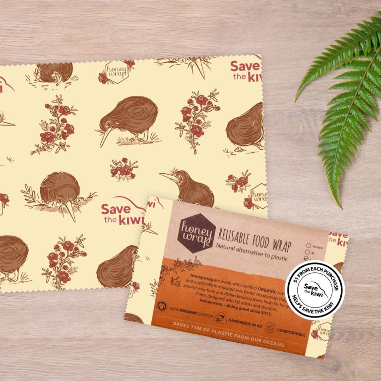 Honeywrap Save the Kiwi Large