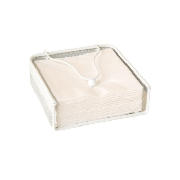 IHR Wire Napkin Holder White Canva