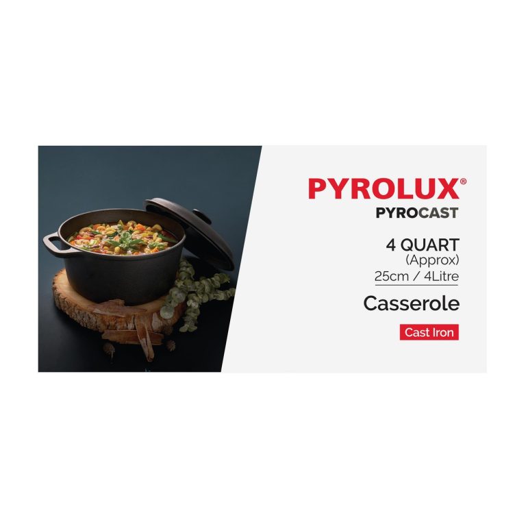 Pyrolux Pyrocast Casserole Pot 9