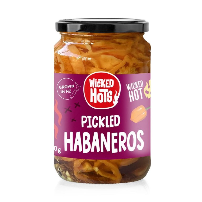 Wicked Hots Pickled Habaneros