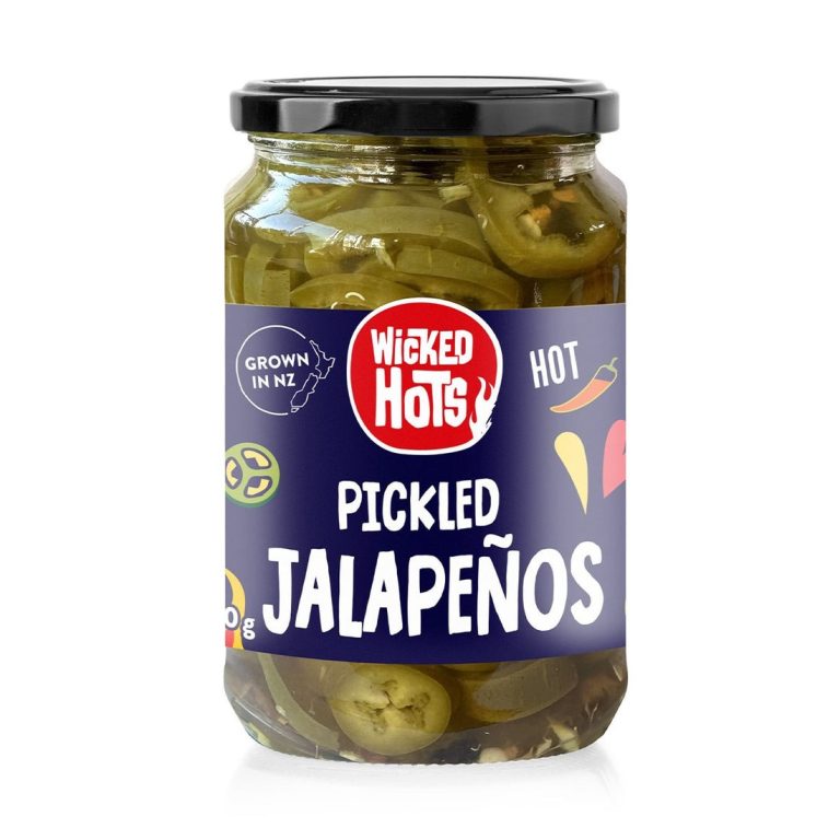 Wicked Hots Pickled Jalapenos Hot