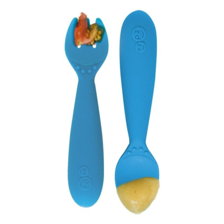 ezpz Mini Utensil Blue 2 Cva