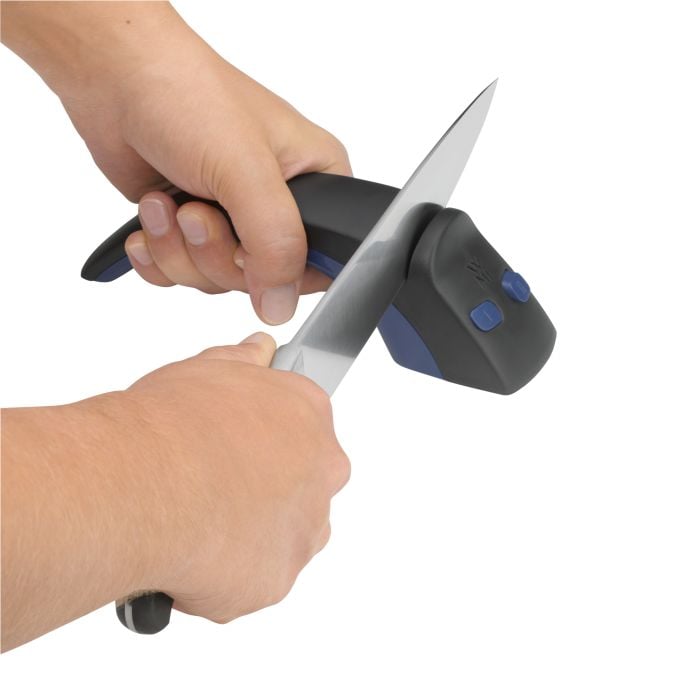 WMF Knife Sharpener in Use