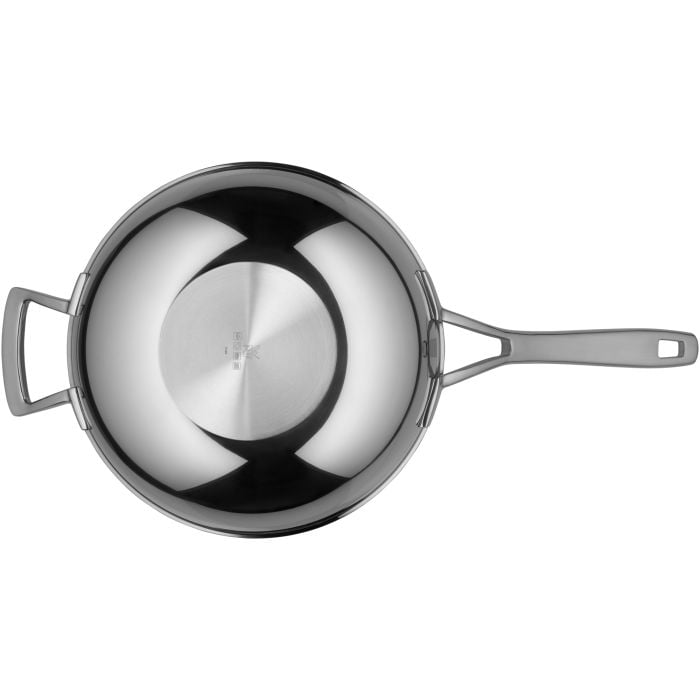 WMF Wok Multiply with Stainless Steel Lid 28cm Base