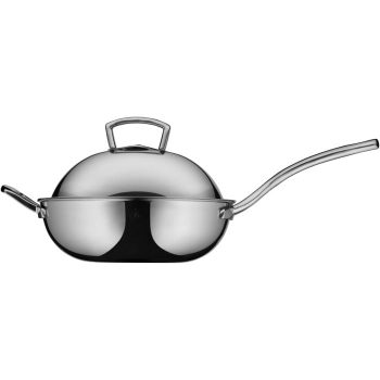 WMF Wok Multiply with Stainless Steel Lid 28cm Side 2