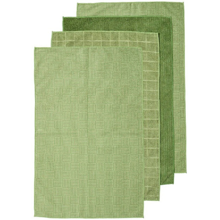 benson-microfibre-4pk-kitchen-towel-greenolive