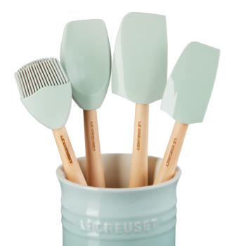 Le Creuset 5 Piece Utensil Set Sea Salt (1)