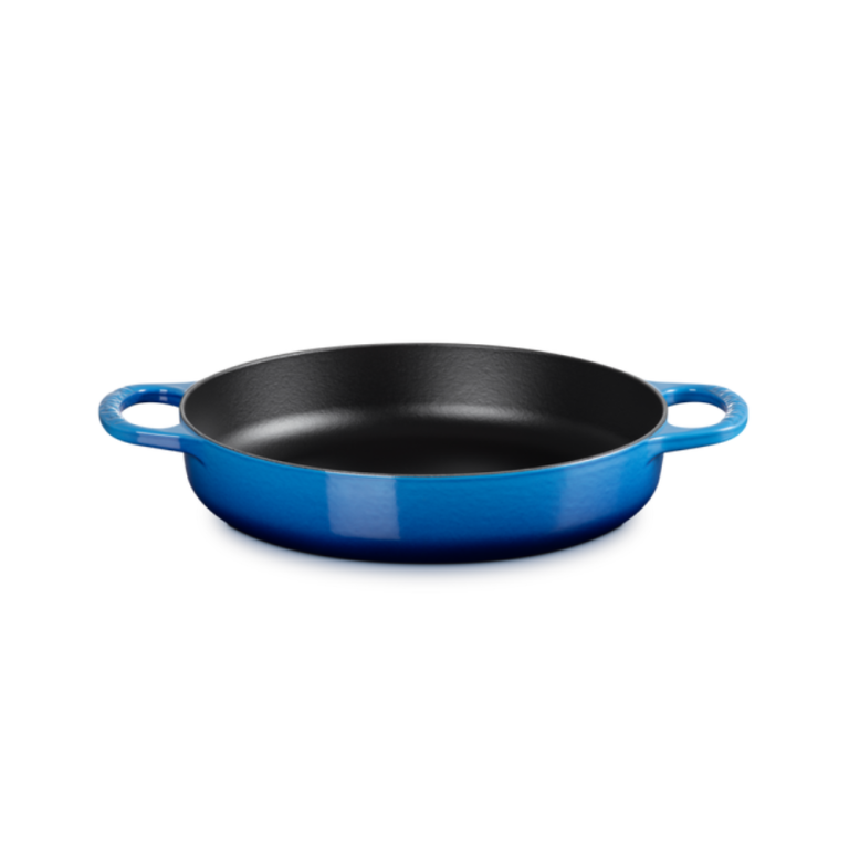 Le Creuset Signature Cast Iron Everyday Pan Azure Blue