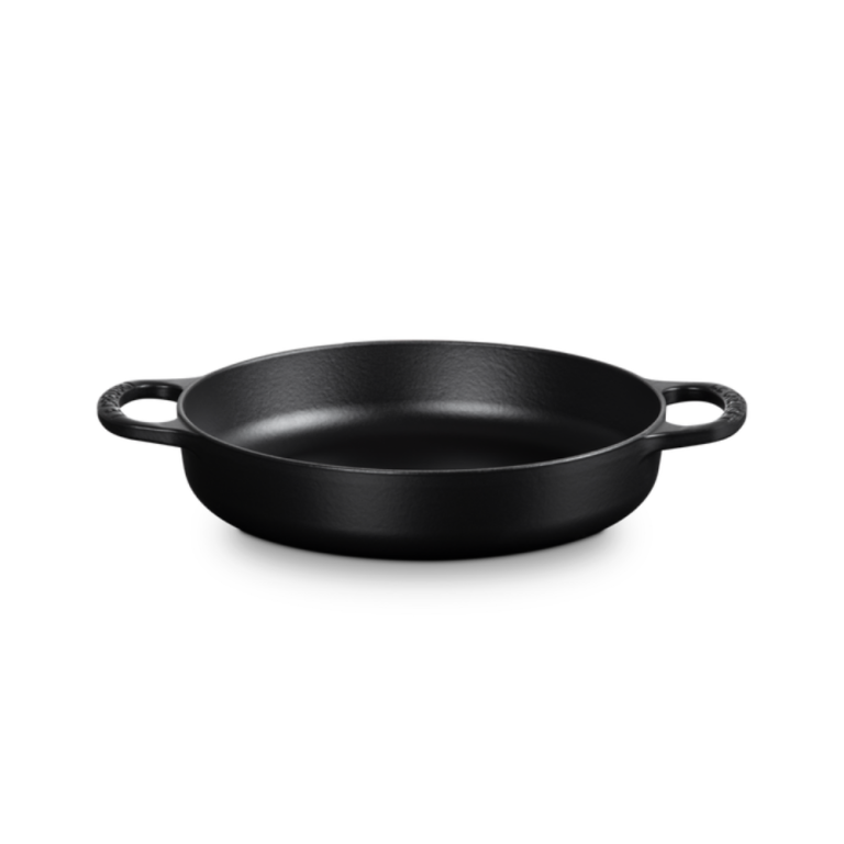 Le Creuset Signature Cast Iron Everyday Pan Satin Black