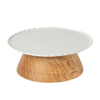 casafina-tableware-cakestand-wooden-base-21cm